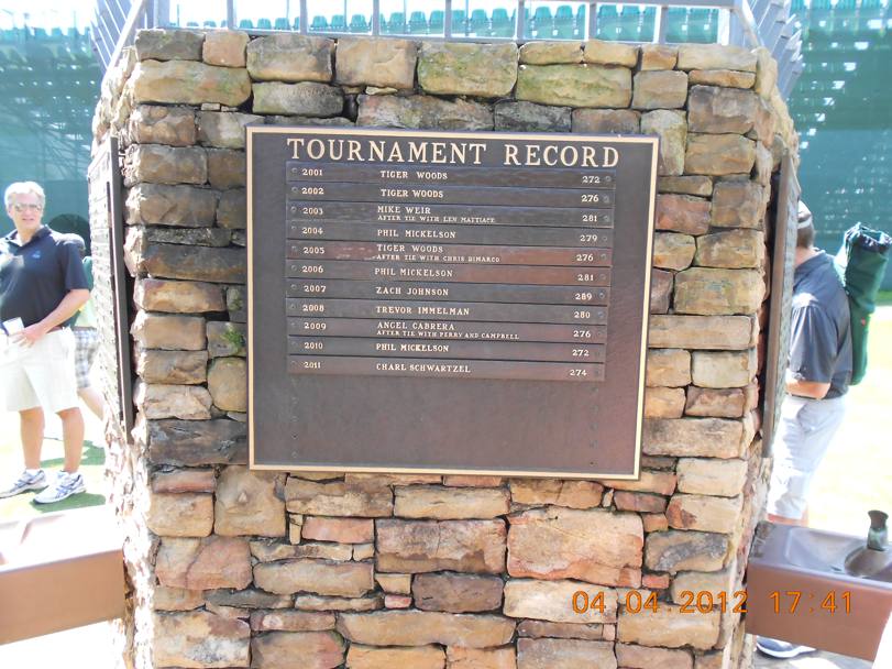 La colonna dei record…i nomi sono la storia del golf mondiale